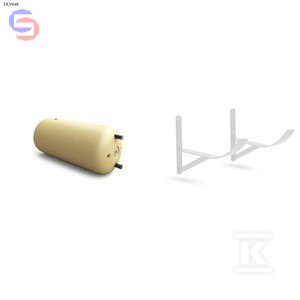 ONNLINE Wymiennik poziomy 140L EM 2/W z wspornikiem emaliowany