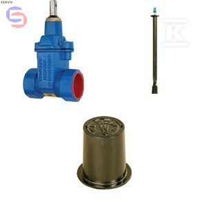 BOHAMET-ARMATURA Zasuwa klinowa ZG2 DN50 PN16 GJS 9.6kg