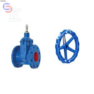 BOHAMET-ARMATURA Zasuwa kołnierzowa F4 DN100 PN10 GJL 0,4x0,25x0,22m