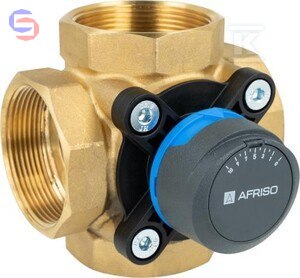 Zawór mieszający obrotowy 4-drogowy AFRISO ARV 486 ProClick DN40 Rp1 1/2 Kvs 24