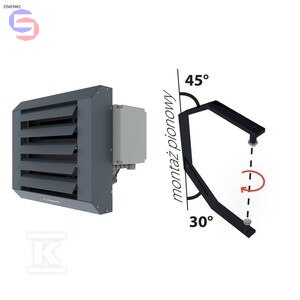 FLOWAIR LEO EL S BMS Nagrzewnica Elektryczna 22.5kg 0.59x0.39x0.55m