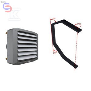 FLOWAIR LEO L3 Nagrzewnica wodna 21.1kg 0.6x0.67x0.55m + konsola