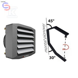 FLOWAIR LEO S2 Nagrzewnica wodna 13kg 0.58x0.51x0.46m + Konsola