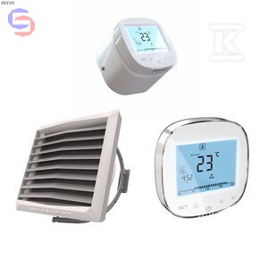 VTS VOLCANO VR3 EC Nagrzewnica Wodna 75kW Sterownik HMI