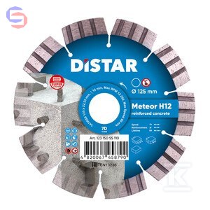 DISTAR Meteor H12 Tarcza diamentowa 125x2,2/1,3x12x22,23-10