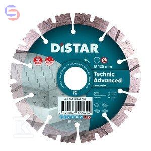 DISTAR Tarcza diamentowa Technic Advanced 125x2,2/1,4x11x22,23-10