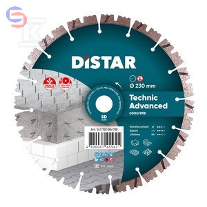 DISTAR Tarcza diamentowa Technic Advanced 232x2,6/1,8x12x22,23-16 0,69kg