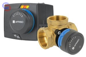 AFRISO PROCLICK Zestaw 4-drogowy zawór ARV 485 DN32 + siłownik ARM 343