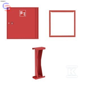 GRAS HW-25N-30 SLIM II 180 Hydrant wewnętrzny DN25 30m czerwony