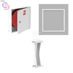 GRAS HW-25N-30 SLIM165 Hydrant wewnętrzny DN25 biały RAL9010 30m