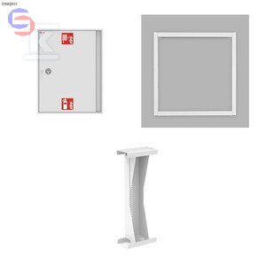 GRAS HW-25N-KP-30 SLIM II 180 Hydrant wewnętrzny DN25 biały RAL9010