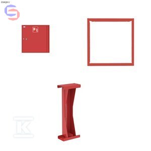 GRAS HWG-33-30 UNN Hydrant wewnętrzny DN33 30m czerwony