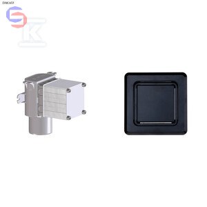 HL Napowietrzacz podtynkowy DN50/75 HL905N.0 zestaw DMZ621 czarny