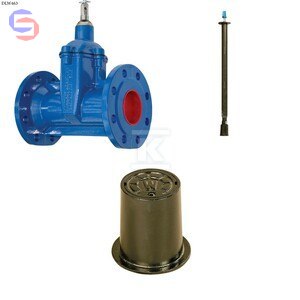 BOHAMET-ARMATURA GJS-Żeliwo Sferoidalne Zasuwa Kołnierzowa DN80 PN16 DNA671