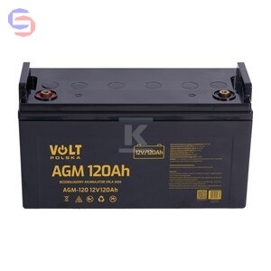 Akumulator AGM VOLT 12V 120 Ah Bezobsługowy Głebokiego Rozładowania