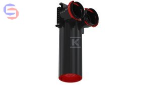 ZEHNDER Skrzynka rozprężna TVA-P 2x90 DN125 410mm