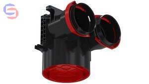 ZEHNDER TVA-P 75 Skrzynka rozprężna DN125 154mm