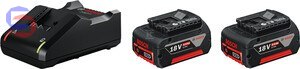 ZESTA.STAR.2X18V4.0AH+GAL18V-40 1600A019 BOSCH