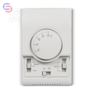 AEROCK Sterownik naścienny do 3-biegowego wentylatora AC 0,13x0,05x0,09m 0,22kg