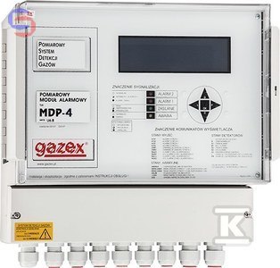 MDP-4/M MODUŁ ALARMOWY POMIAROWY GAZEX