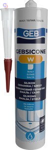 SILIKON SANITARNY BIAŁY KART.310 ML GEB