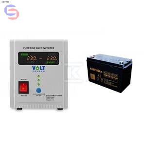 SINUS PRO 1000 E 12/230V +AGM 12V 100AH VOLT