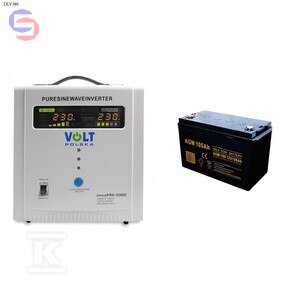 SINUS PRO 2200 E 12/230V +AGM 12V 100AH VOLT
