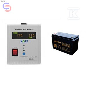 SINUS PRO 500 E 12/230V +AGM 12V 100AH VOLT