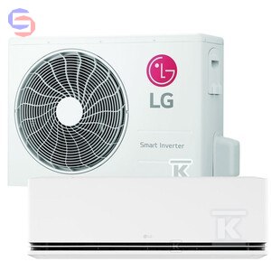 LG KLIM 3,5 kW Dualcool Soft Air AI Deluxe ścienny