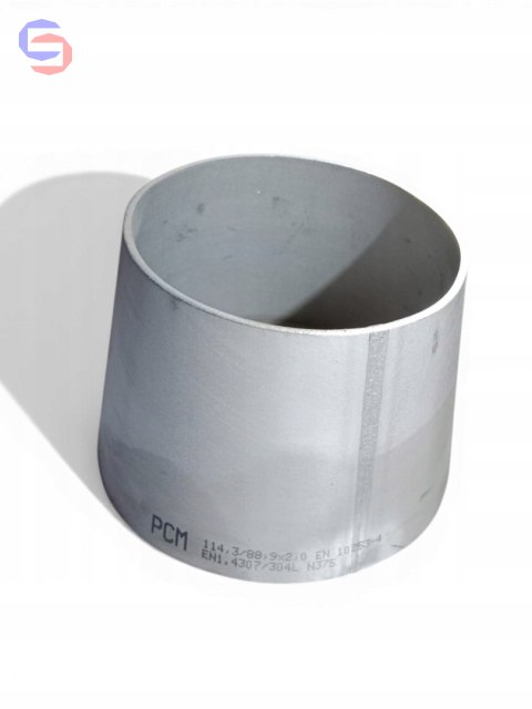 REDUKCJA NIERDZEWNA KONCENTRYCZNA DN100 x DN80 (114,3 x 88,9 mm) 1.4307/304
