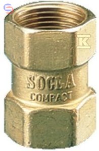 SOCLA zawór zwrotny 6/4" 0,4kg
