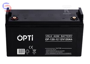 Akumulator VOLT OPTI AGM 12V 120Ah VRLA Bezobsługowy