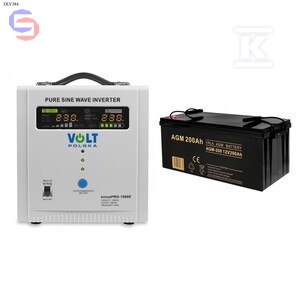 SINUS PRO 1500 E 12/230V +AGM 12V 200AH VOLT