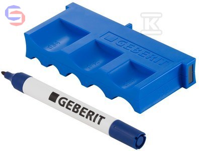 SZABLON OZN.GŁĘBOKOŚCI WSUNIĘCIA 12- GEBERIT
