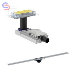 ODPŁ.LIN.160 CLEANLINE30 NIERD+WPUST H6 GEBERIT