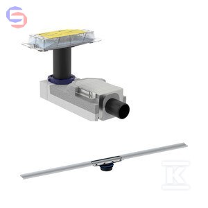 ODPŁ.LIN.160 CLEANLINE30 NIERD+WPUST H9 GEBERIT