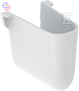 REKORD/ PÓŁPOST+UMYW.55X42 B/O BIAŁA KOŁO