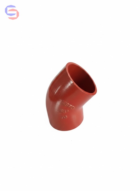 KONECKIE ZAKŁADY ODLEWNICZE Kolano Żeliwne 45° DN 70 SML