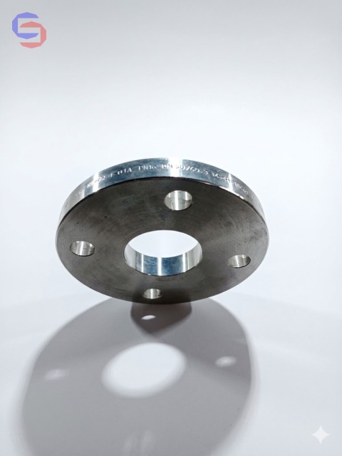 Echjay Forgings Kołnierz stalowy płaski DN50 PN16 stal nierdzewna 1.4541 AISI 321