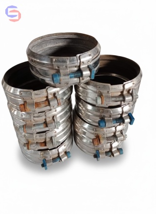 KZO Obejma Rapid DN100 W2 stal nierdzewna + ocynk