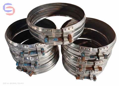 KZO Obejma Rapid DN200 W2 stal nierdzewna + ocynk