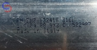 Raccortubi Trójnik Kwasoodporny 316L DN80 88,9x2 mm