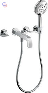 BATERIA CITTERIO WANNA P/T CZ.ZEW.CHR HANSGROHE