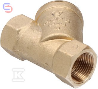 VALVEX Filtr skośny do gazu 3/4" 0,35kg 78x66x41mm