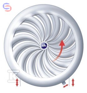 AWENTA SERIA CLASSIC Kratka wentylacyjna 100x150 mm T88