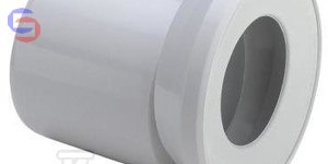 VIEGA Króciec przyłączeniowy WC mimośród 100 mm biały