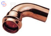 CONEX B PRESS Łuk jednokielichowy 90° 42 CU