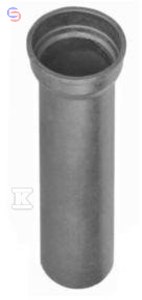 RSP Żeliwo kielichowe Rura jednokielichowa DN150 L=1000mm 16kg