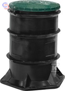 ZBIOR.PODZIEM.PEHD 740X740 500L H1400 GRAF