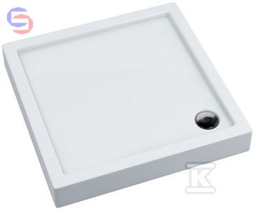 SCHEDPOL COMPETIA Brodzik kwadratowy 90x90x15cm akryl